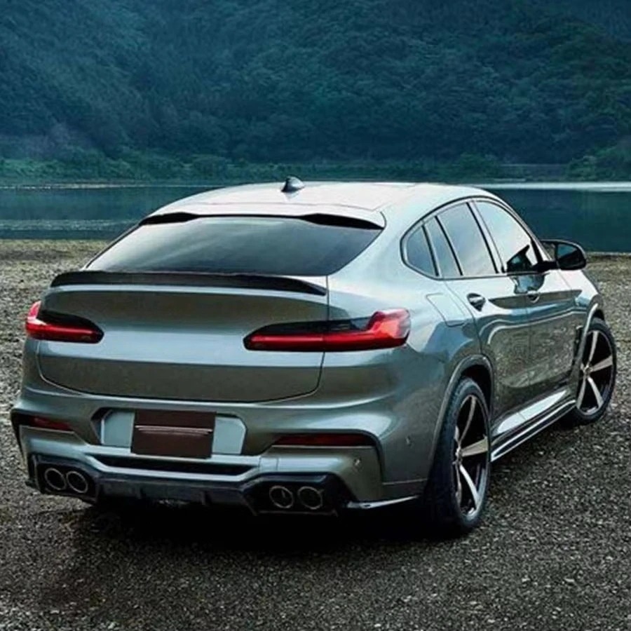 New 3D Wet Vacuum Carbon Fiber Body Kits for X4M F98 2017-2023 Front Lip Splitters Side Skirts Rear Diffuser Bumper
